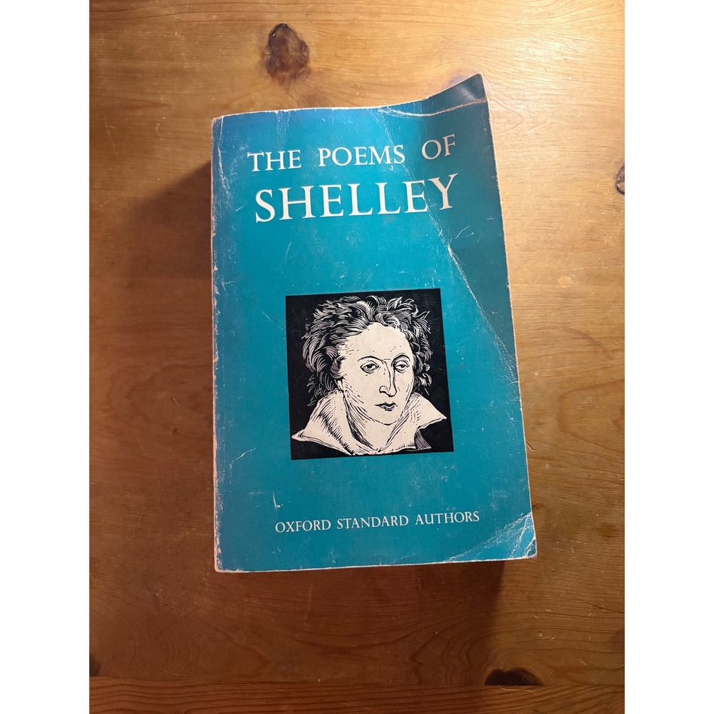 The Complete Poetical Works of Percy Bysshe Shelley Oxford Standard Authors Book